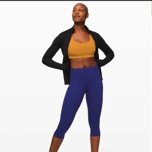 Lululemon Fast & Free Crop II 19”, Larkspur
